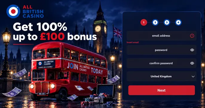All British Casino Login